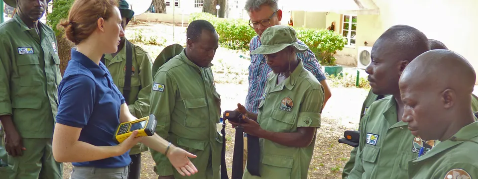 NC Zoo staff training rangers in Africa to use SMART technology