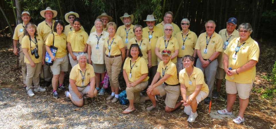 Group of Zoo Volunteers