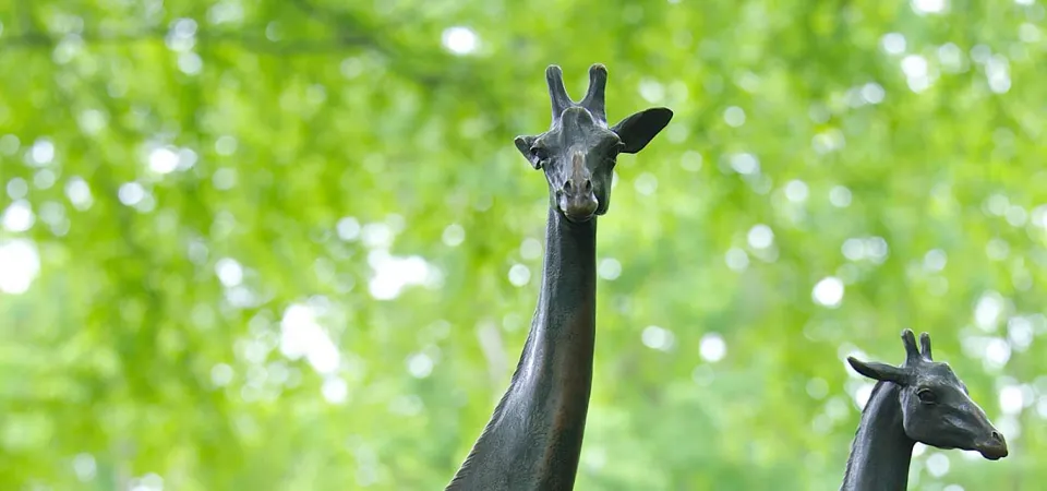 Giraffes Sculpture